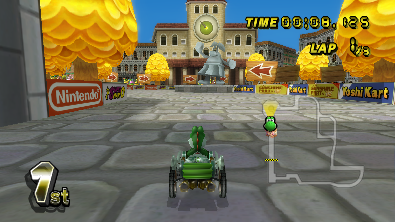Daisy Circuit From Mario Kart Wii Mario Kart Wii Pinterest